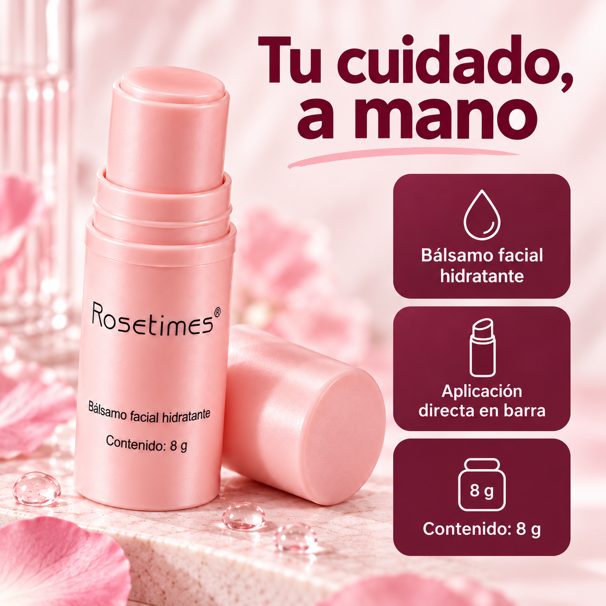 Balsamo Facial Rosetimes Antiarrugas